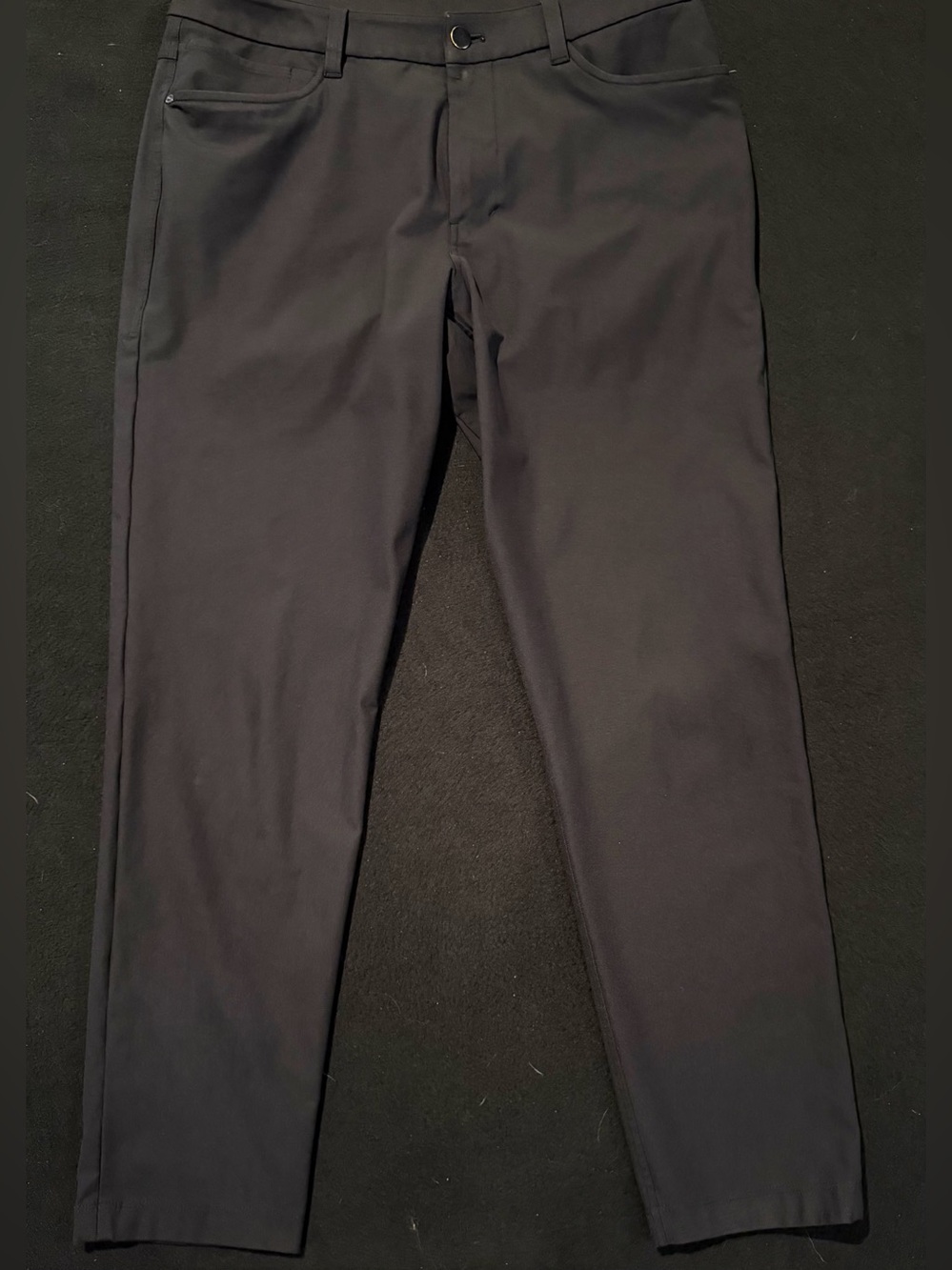 Lululemon Black ABC Classic 5 Pocket Mens Golf  Pants Size 32x30